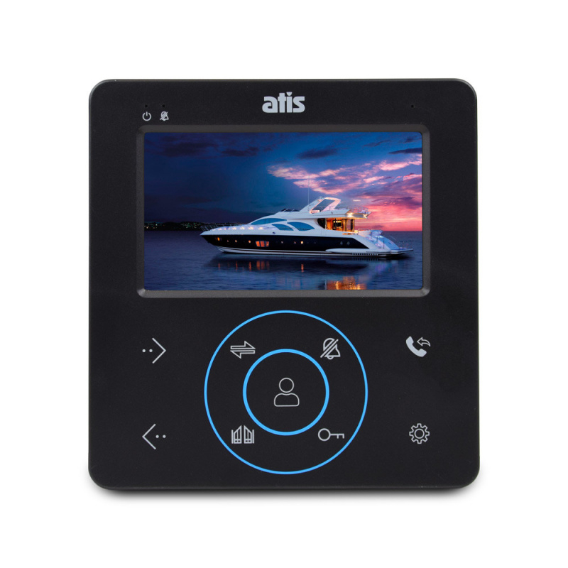 Монитор видеодомофона Atis AD-480 Black