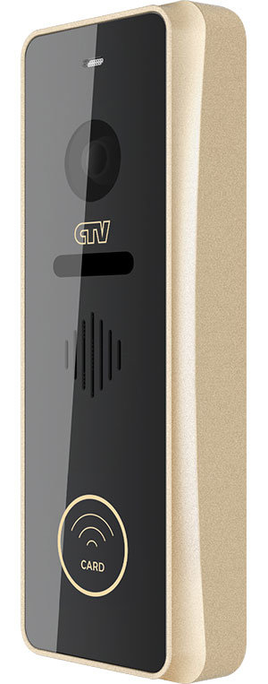  Вызывная панель CTV-D3002EM (черный-золотой)