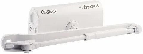 Дверной доводчик НОРА-М 430   ISPARUS (белый)