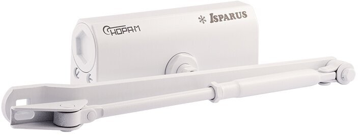 Дверной доводчик НОРА-М 440   ISPARUS (белый)
