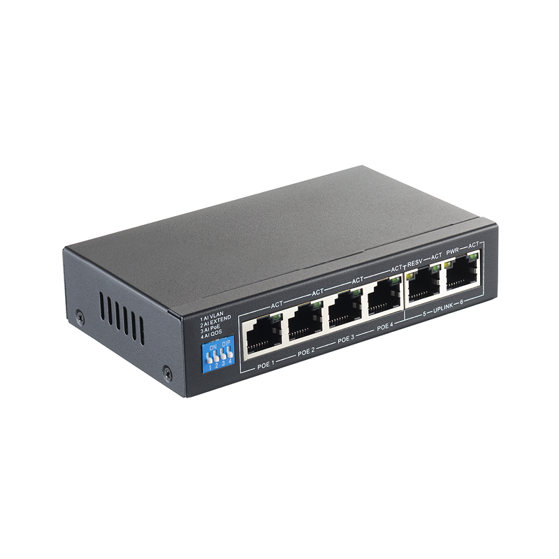 POE-коммутатор REDLINE RL-SW4P2