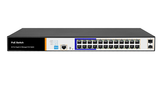  POE -  коммутатор  ATIX AT-NS-24GP2G-2GS/L2-230 