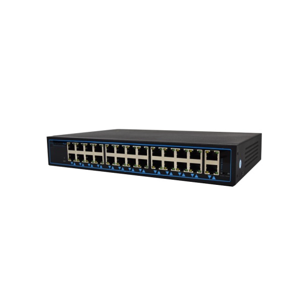  POE -  коммутатор  ATIX AT-NS-24P2G-250 (B) 