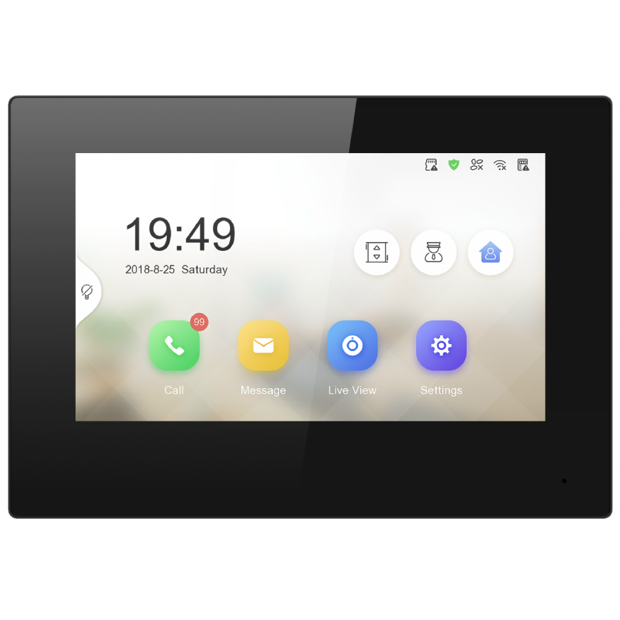   Монитор видеодомофона  Atix ATH-IN-M711F-T 