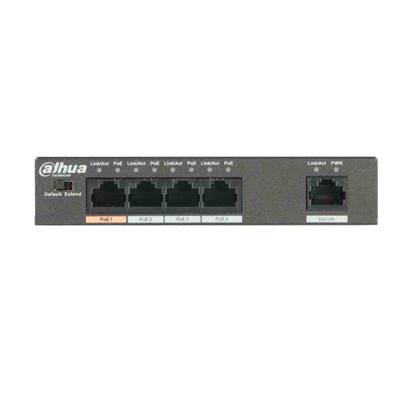 POE - коммутатор Dahua DH-PFS3005-4ET-36